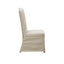 Dining Chair With Skirts (Set of 2) - Beige