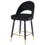 Open Back Counter Height Stools (Set of 2)