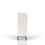 Bar Cabinet With Large Storage - White / Pecan