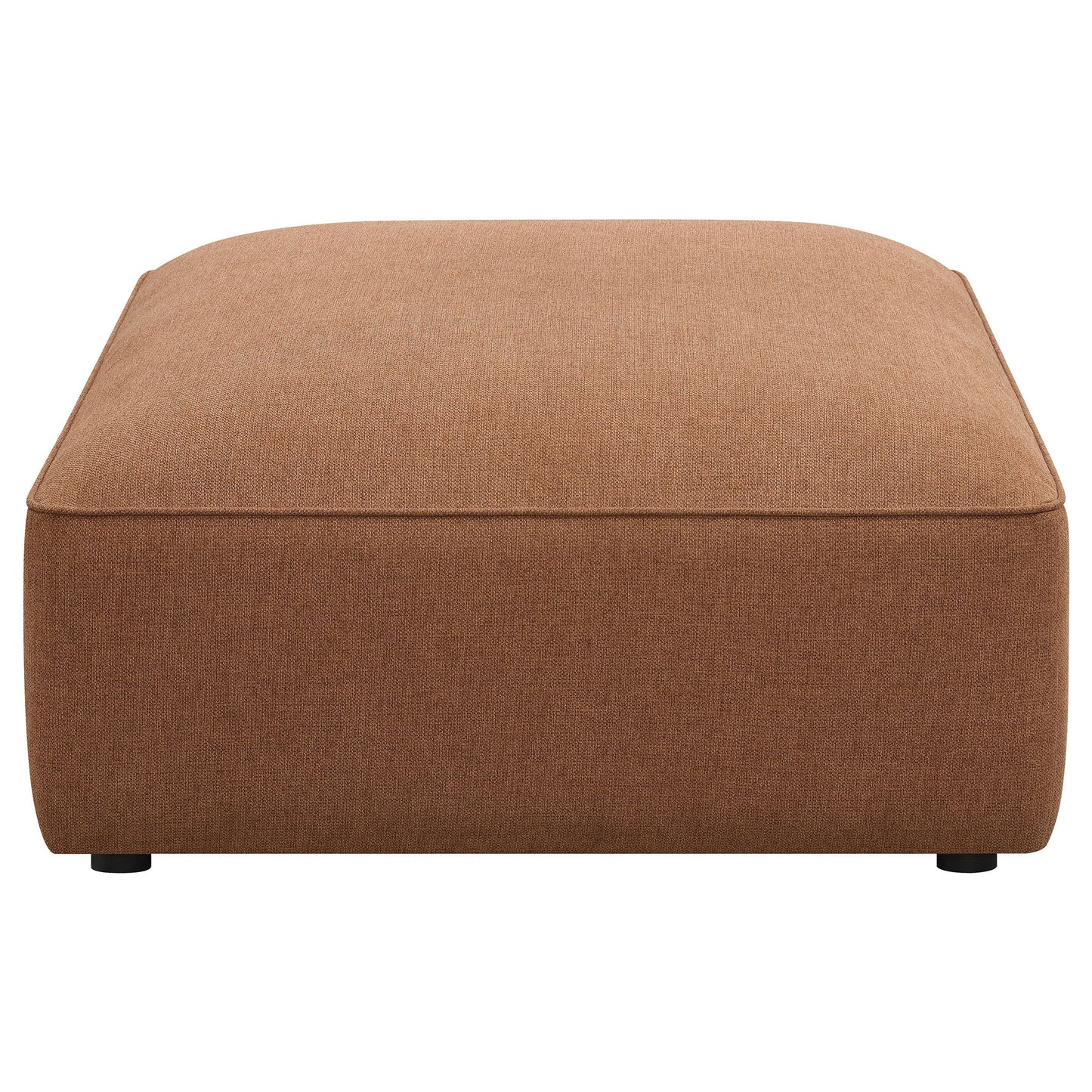 Colleen - 6 Piece Modular Sectional With Tight Seats - Terracotta