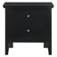 English Dovetailed Drawers Nightstand