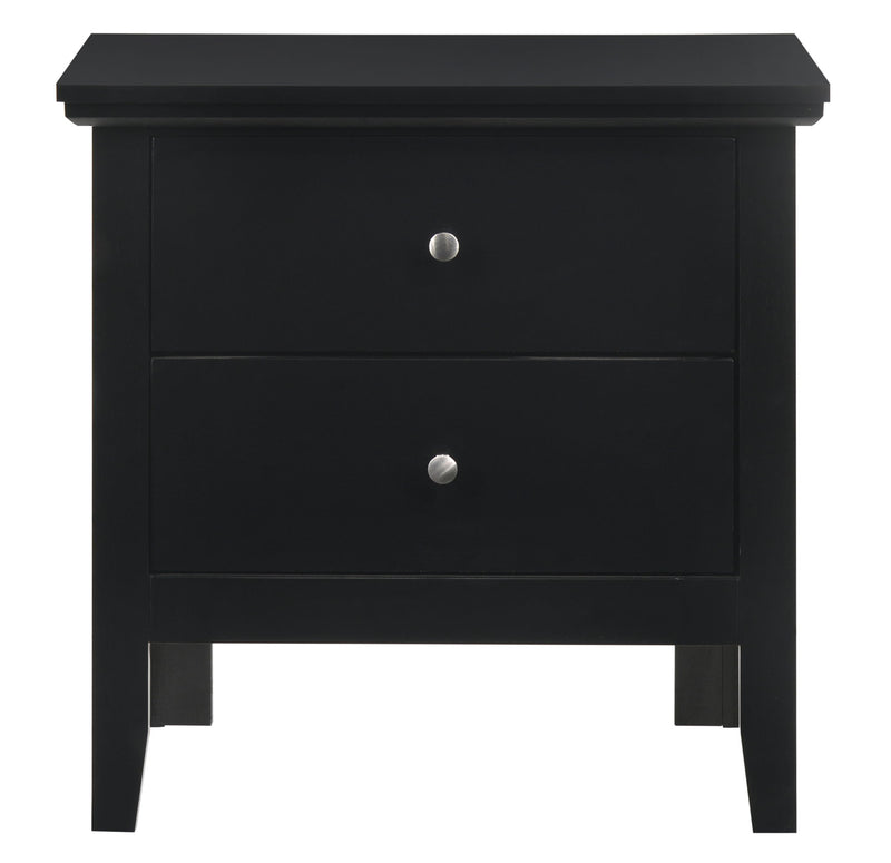 English Dovetailed Drawers Nightstand