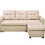 Convertible L Shaped Sectional Sleeper Sofa Bed, Saving Pull Out Couch