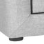 Nightstand, Storage Drawer Versatile Use, Upholstered, Transitional