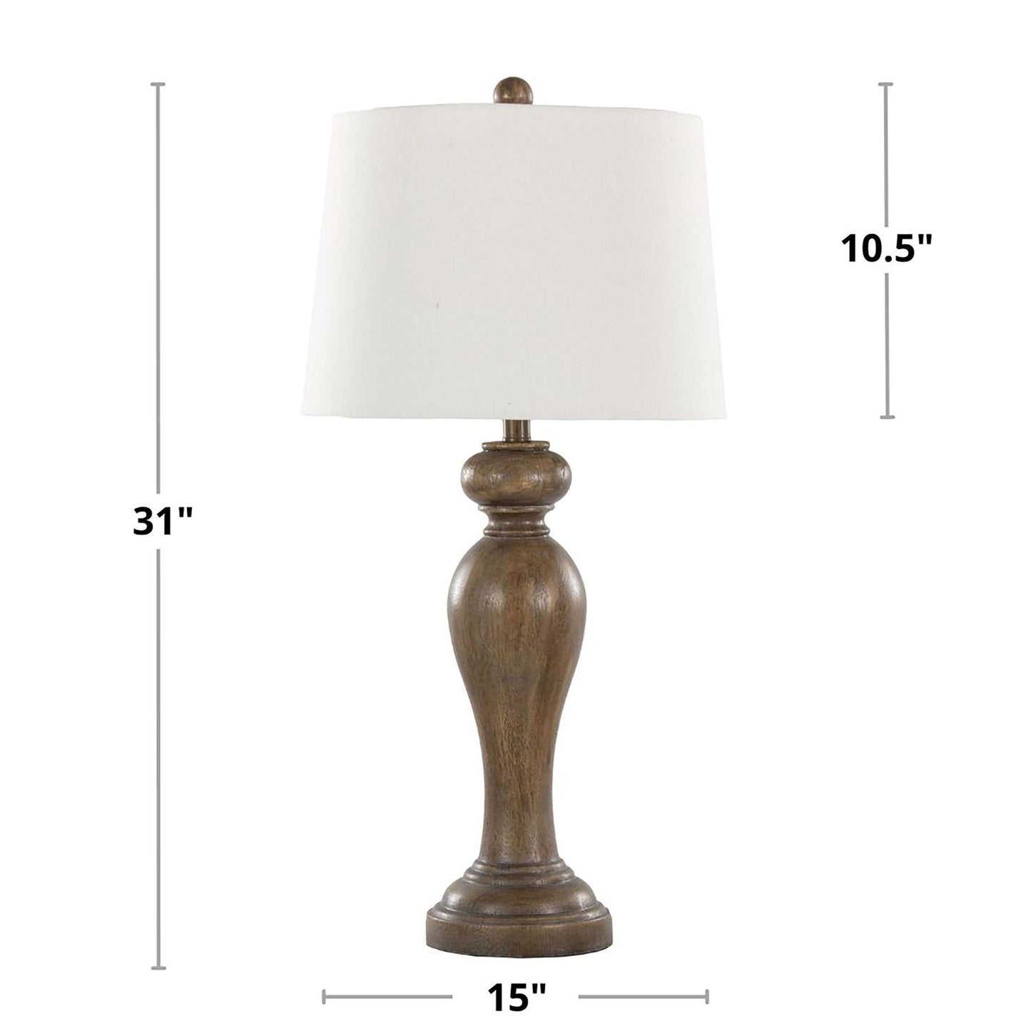Peppa - Contemporary Table Lamp (Set of 2)