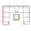 Modern Patio Rattan Sectional Set With Cushions