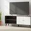 Amidon - TV Stand, With 2 Storage Shelves And 1 Cabinet