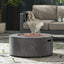 Round Iron Fire Pit With 40, 000 Btu