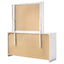 Dulcey - 6 Drawer Dresser With Mirror - Gloss White