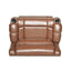 Tufted Design Wide Manual Recliner Chair