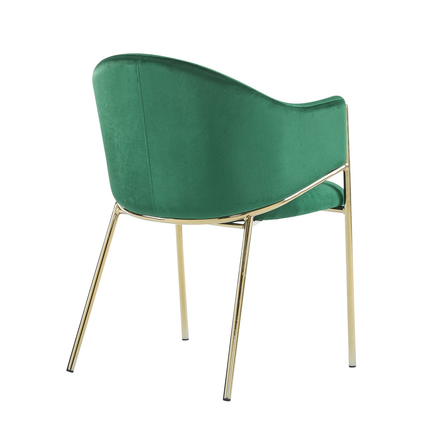 Modern Upholstered Dining Chair With Frame And