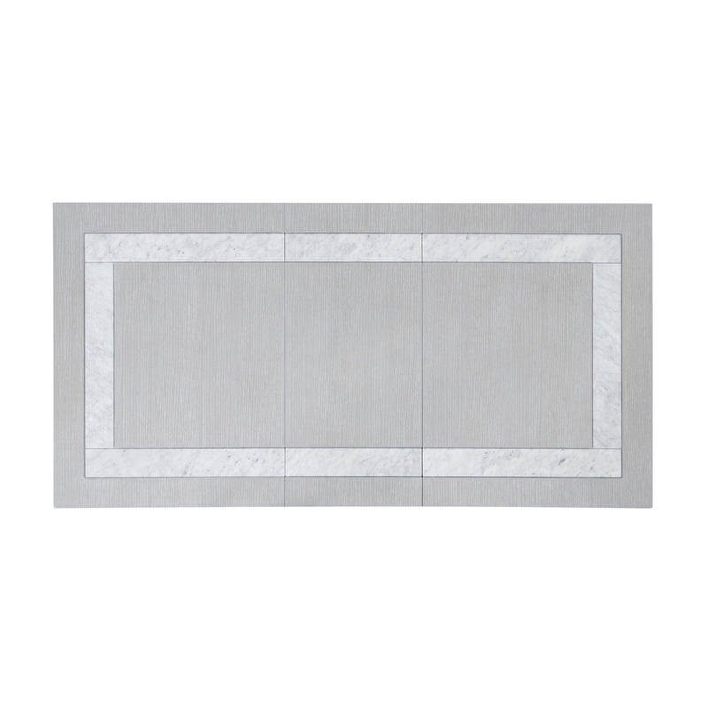 Fiona - Rectangle Dining Table - Mist Gray