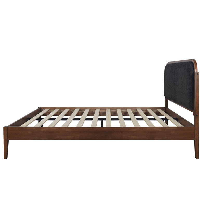 Hawthorne - Queen Platform Bed With Upholstered Headboard