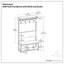 Westmont - Entryway Hall Tree Bench - Natural