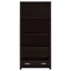 Maureen - 5 Shelf Bookcase With Drawer - Cappuccino
