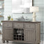 Rustic 2 Tone Sever With Powerpack - Gray
