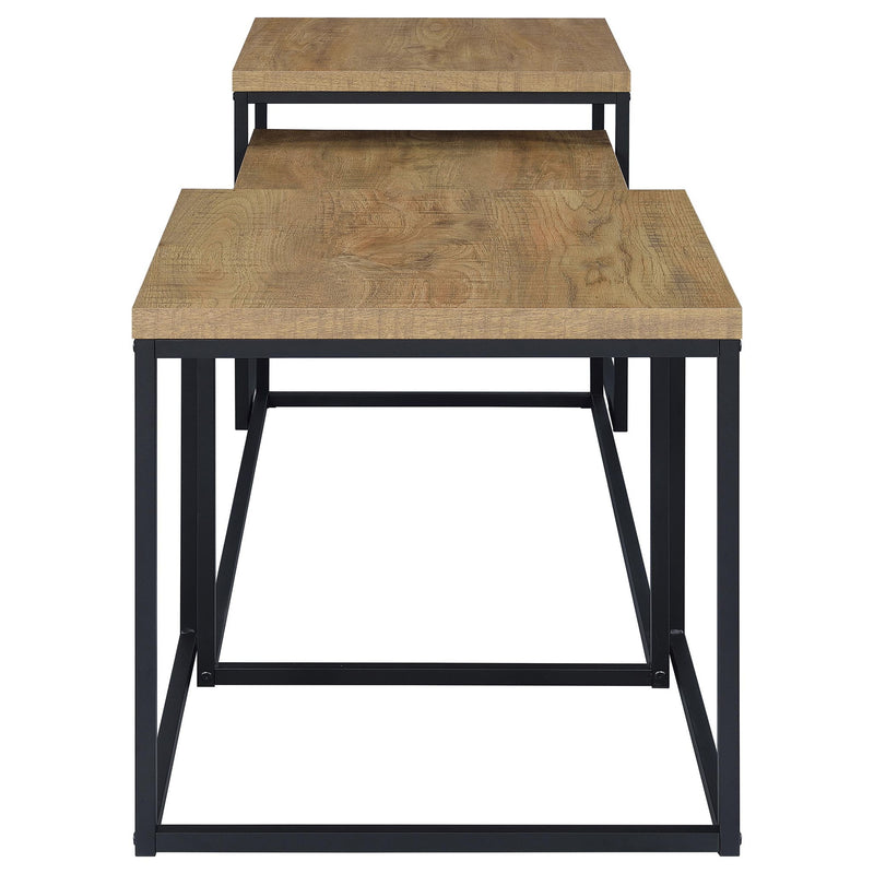Rosey - 3 Piece Coffee Table Set - Mango Color