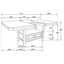 Prentiss - Extension Counter Dining Table - Cappuccino
