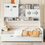 Daybed & All-In-One Cabinet And Shelf