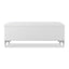 Madelyn - Modern Storage Bench - Bright White Dye