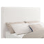Talbot - Eastern King Platform Bed With Elevated Headboard - Cream