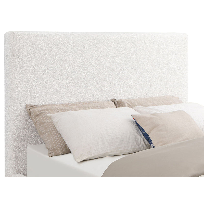 Talbot - Cama Plataforma King Oriental con Cabecero Elevado - Crema