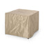 Rustic Style Outdoor Square Propane Fire Pit, 40, 000 Btu