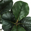 47" Tall, Artificial Plant, Fiddle Tree, Indoor, Fake, Floor, Greenery, Potted, Real Touch, Decorative - Green / Black