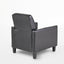 Upholstered Push Back Recliner Chair For Living Room