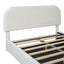 Upholstered Platform Bed With Hydraulic Storage System