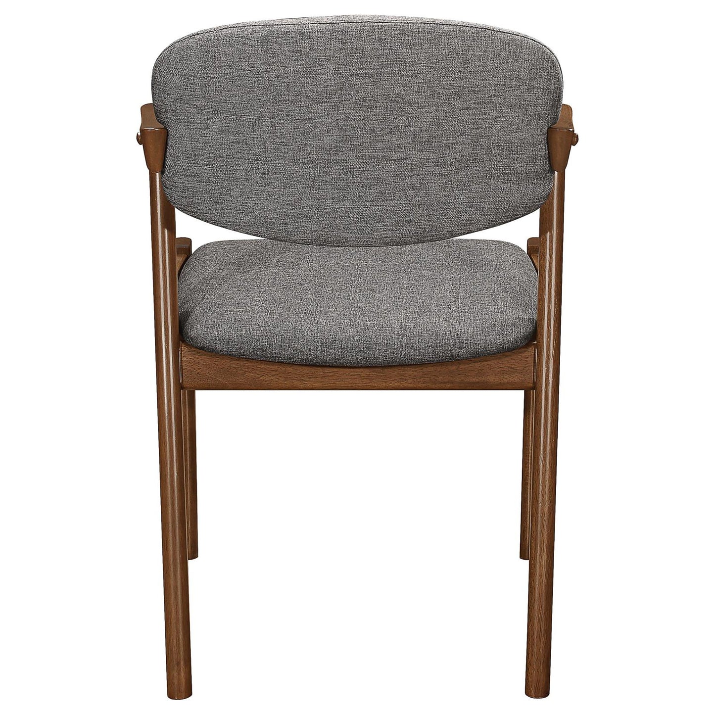Modern Dining Chair And Zigzag Arm Design (Set of 2)