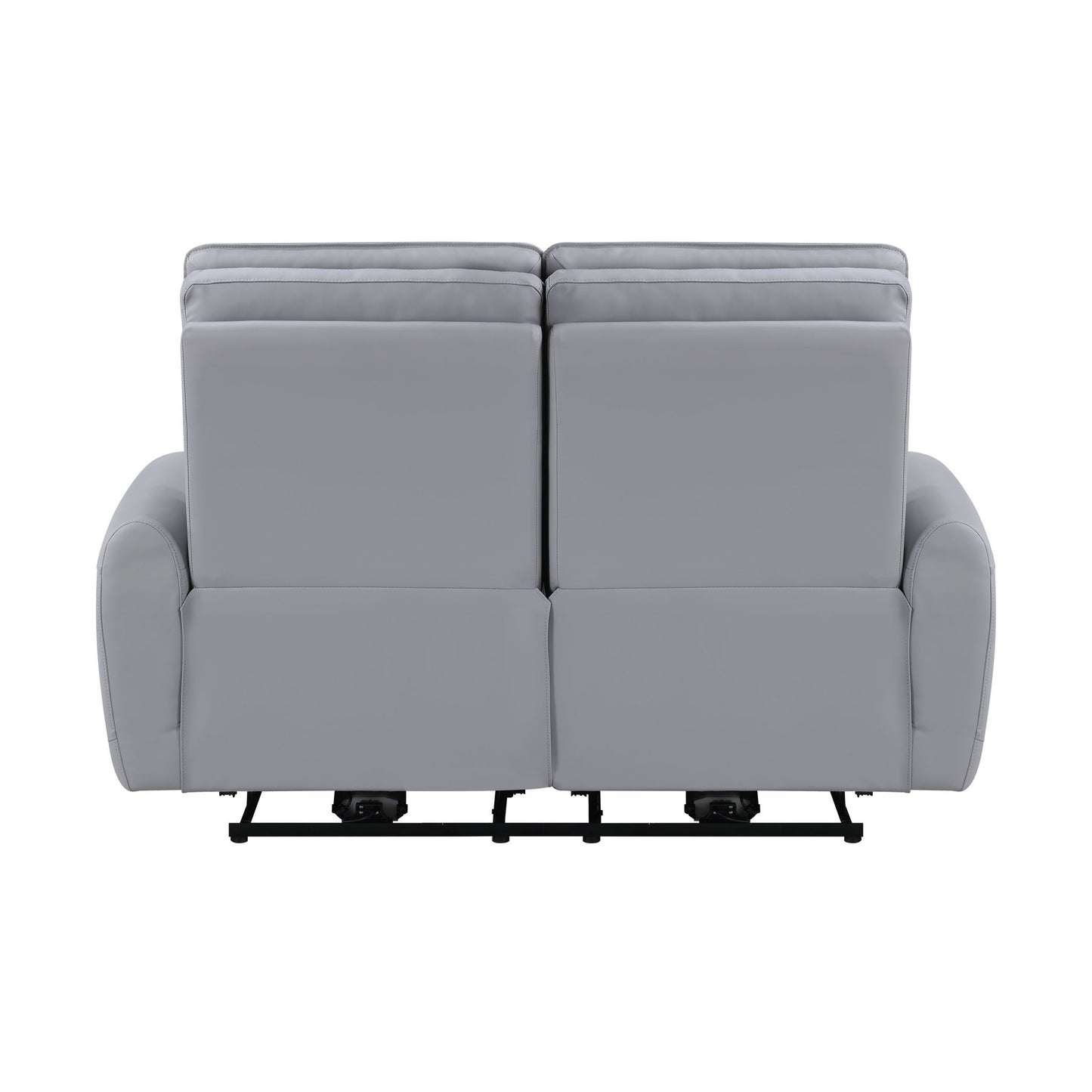 Jeromie - Power Motion Loveseat With USB Port - Gray