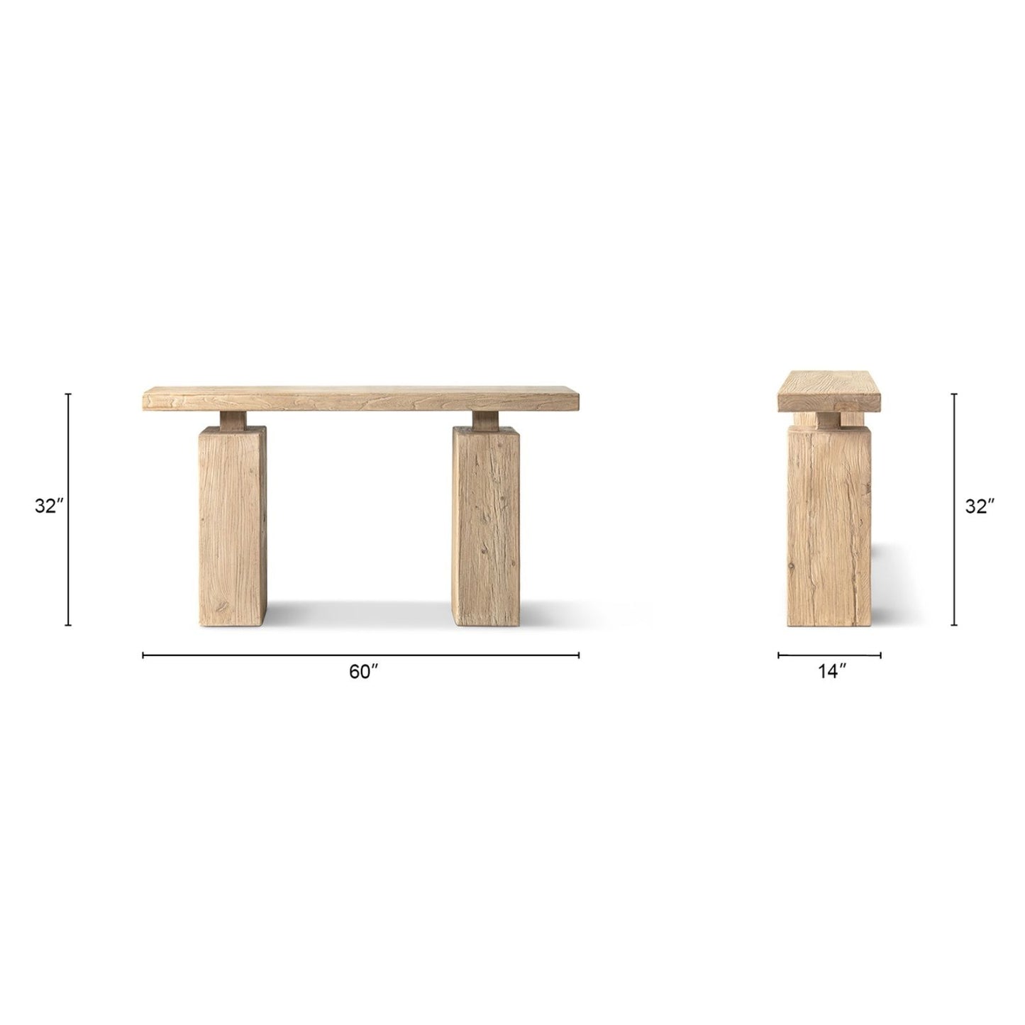 Calder - Console Table - Natural