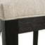 Farmhouse Style Fabric Upholstered Side Dining Chair Set
