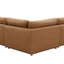 Brighton - Top Grain Modular Sectional - Brown