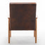 Wide Arm Chair - Brown