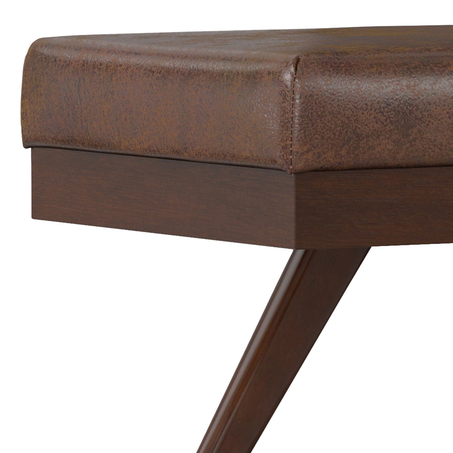 Chanelle - Mid-Century Ottoman Bench