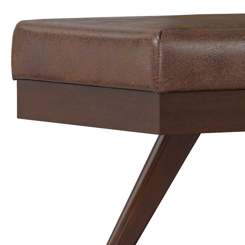 Chanelle - Mid-Century Ottoman Bench