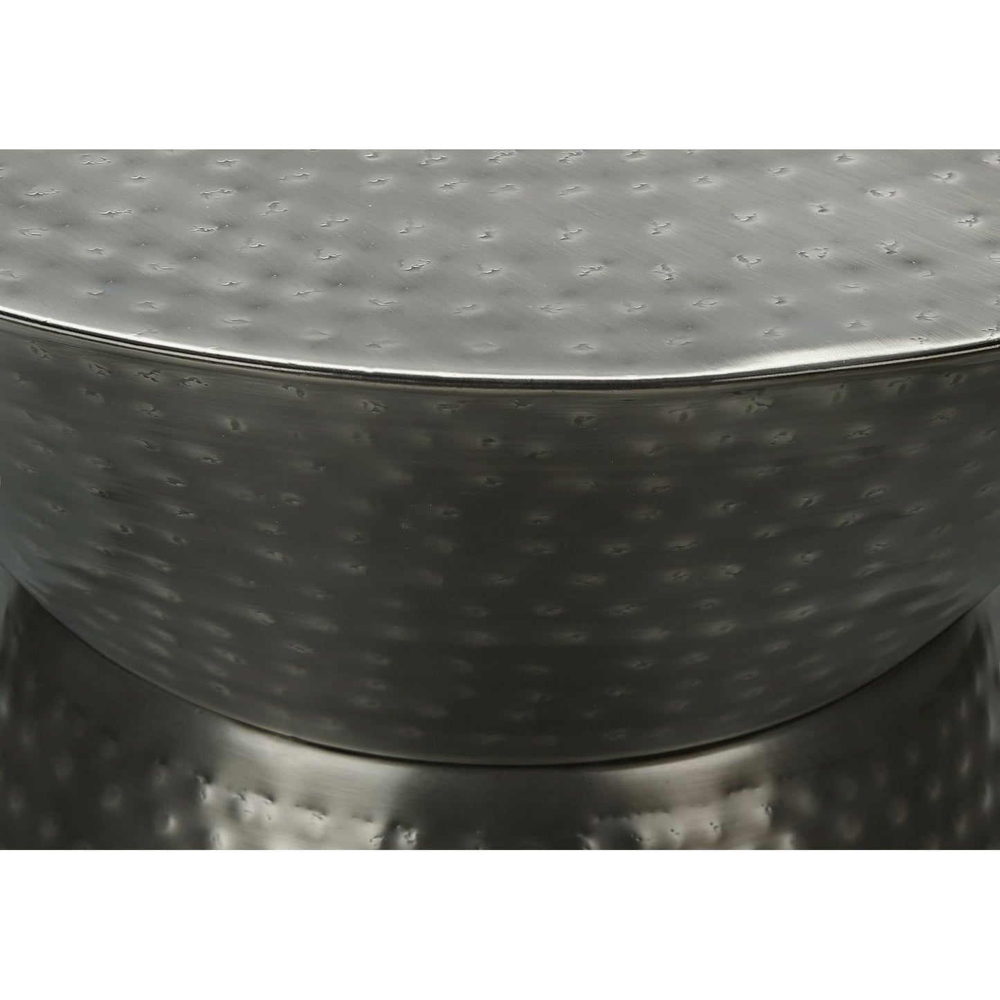 Drum Accent Side Table, Contemporary & Modern Elegant Design