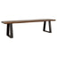 Wobegon - Rectangular Dining Bench - Gray