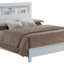 Bed With Transitional Design Stylish
