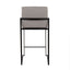 Fuji - Contemporary Modern Elegance, High Back Counter Stool