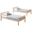 Ponderosa - Twin Over Twin Bunk Bed With Accents - Natural