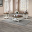 Flaherty - 3 Piece Occasional Set (1 Coffee & 2 End Tables) - Brown / White