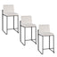 Fuji - Contemporary Modern Elegance, High Back Counter Stool