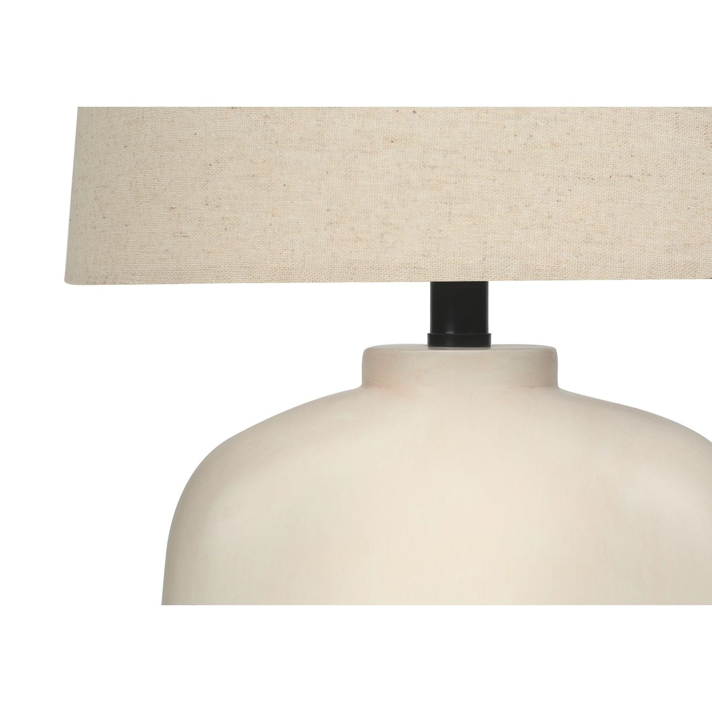 Lighting, Table Lamp, Resin, Modern - Cream