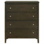 Clement - 4 Drawer Chest Of Drawers - Espresso