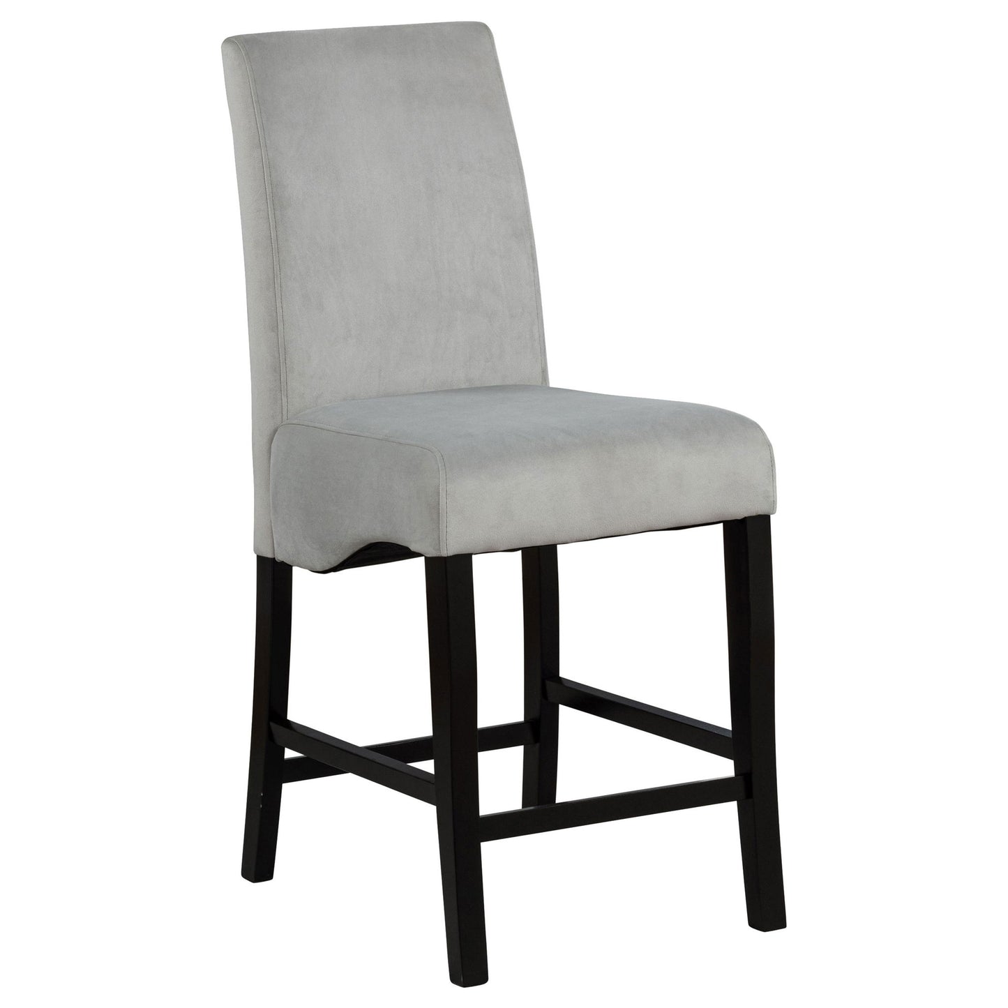 Upholstered Counter Stools (Set of 2) - Gray