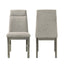 Lennox - Upholstered Side Chair (Set of 2) - Gray
