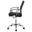Swivel Office Chair With Base Adjustable Height - Black